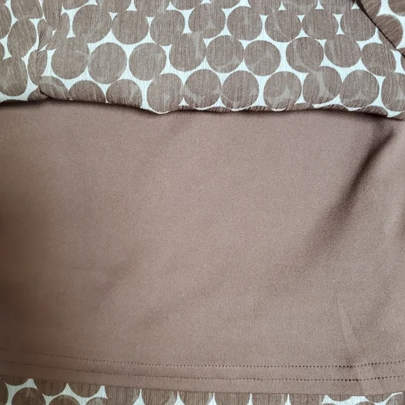 BCX Ruffled tank with attached cami - Picture 5 of 9